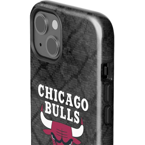 NBA Chicago Bulls Dark Rust iPhone 15 Impact Case