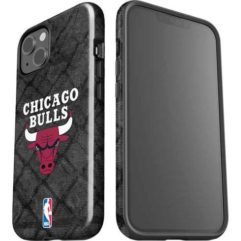 NBA Chicago Bulls Dark Rust iPhone 15 Impact Case