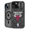NBA Chicago Bulls Dark Rust iPhone 15 Kickstand Case