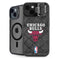 NBA Chicago Bulls Dark Rust iPhone 15 Plus Kickstand Case