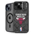 NBA Chicago Bulls Dark Rust iPhone 15 Plus Kickstand Case