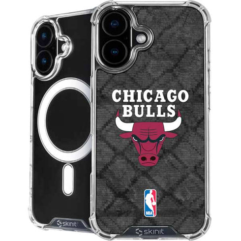 NBA Chicago Bulls Dark Rust iPhone 16 MagSafe Case