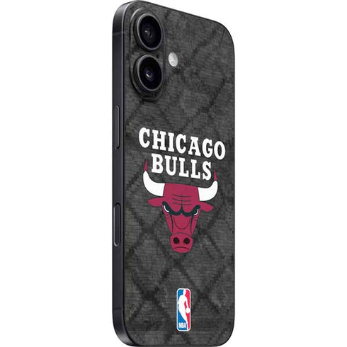 NBA Chicago Bulls Dark Rust iPhone 16 Plus Skin
