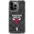 NBA Chicago Bulls Dark Rust iPhone 16 Pro Clear Case
