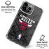 NBA Chicago Bulls Dark Rust iPhone 16 Pro Clear Case