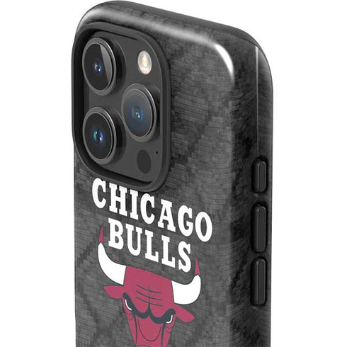 NBA Chicago Bulls Dark Rust iPhone 16 Pro Impact Case