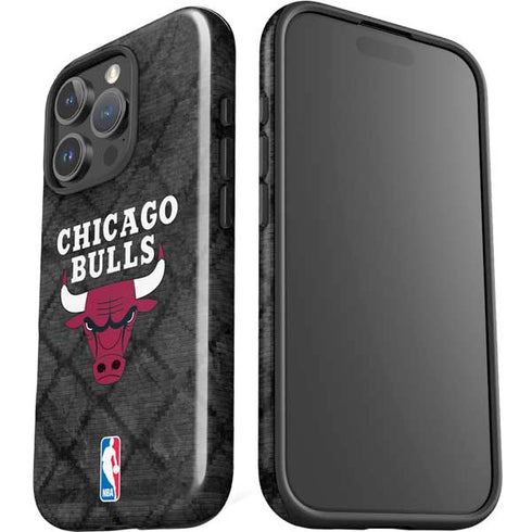 NBA Chicago Bulls Dark Rust iPhone 16 Pro Impact Case
