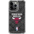NBA Chicago Bulls Dark Rust iPhone 16 Pro Max Clear Case