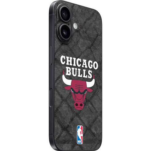 NBA Chicago Bulls Dark Rust iPhone 16 Skin
