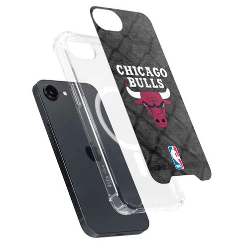 NBA Chicago Bulls Dark Rust iPhone 16e MagSafe Case