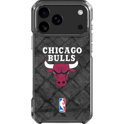 NBA Chicago Bulls Dark Rust iPhone 18 Pro Max Clear Case