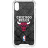 NBA Chicago Bulls Dark Rust iPhone XS Clear Case