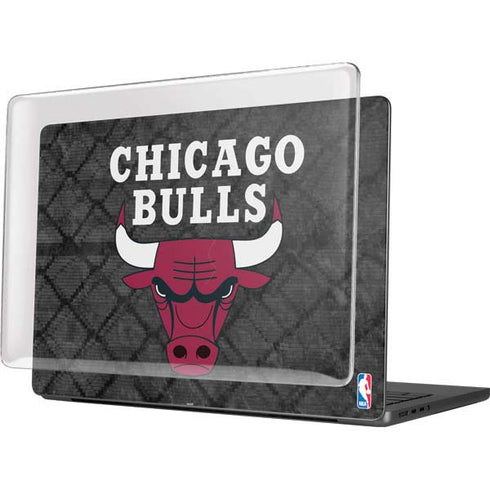 NBA Chicago Bulls Dark Rust MacBook Pro 14in (2021-24) Case plus Skin