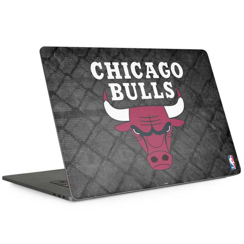 NBA Chicago Bulls Dark Rust MacBook Skins