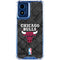 NBA Chicago Bulls Dark Rust Moto G 5G (2024) Clear Case