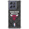NBA Chicago Bulls Dark Rust Moto G Play 5G (2025) Clear Case