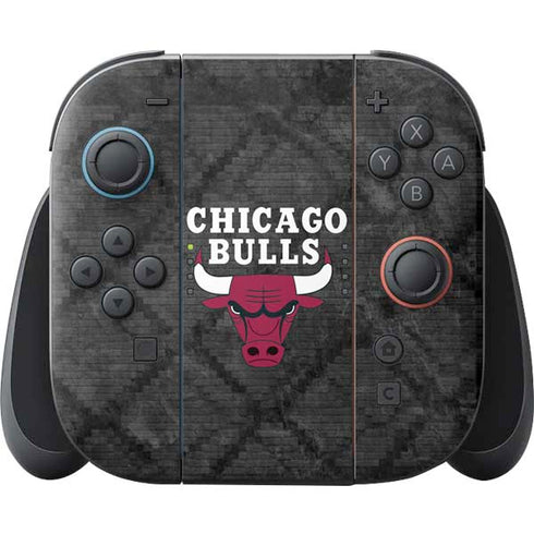 NBA Chicago Bulls Dark Rust Nintendo Switch 2 (2025) Joy-Con Controller Skin
