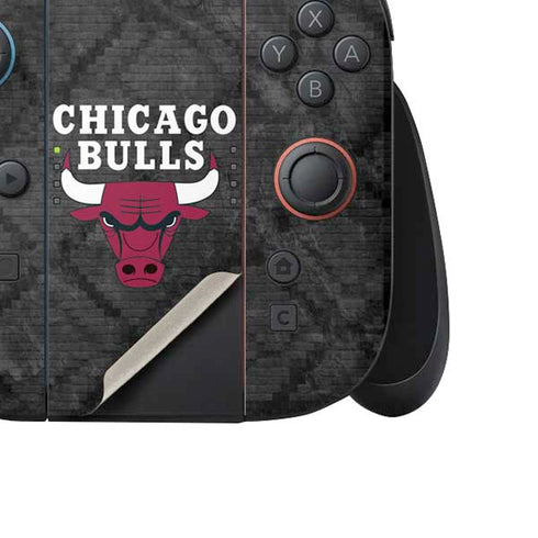 NBA Chicago Bulls Dark Rust Nintendo Switch 2 (2025) Joy-Con Controller Skin