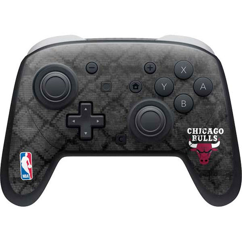 NBA Chicago Bulls Dark Rust Nintendo Switch 2 (2025) Pro Controller Skin