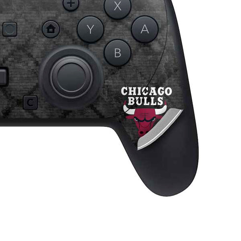 NBA Chicago Bulls Dark Rust Nintendo Switch 2 (2025) Pro Controller Skin