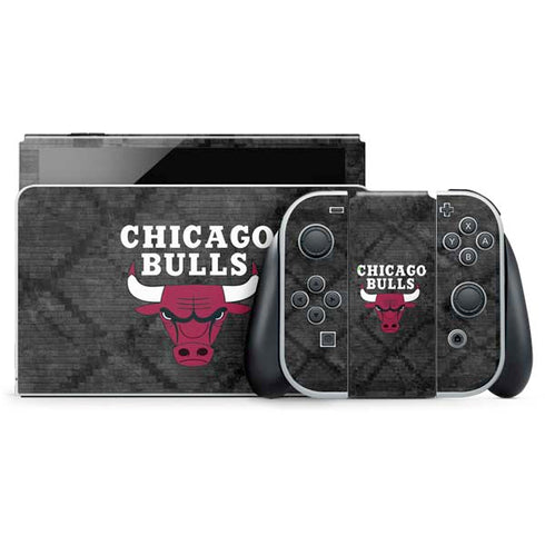 NBA Chicago Bulls Dark Rust Nintendo Skins