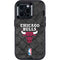 NBA Chicago Bulls Dark Rust Otterbox Defender iPhone Skin