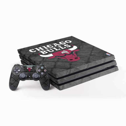 NBA Chicago Bulls Dark Rust PlayStation PS4 Skins