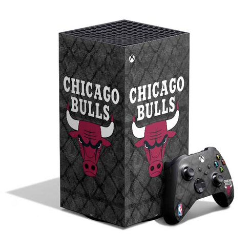 NBA Chicago Bulls Dark Rust XBox Series X Digital Edition Bundle Skin