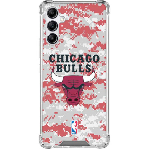 NBA Chicago Bulls Digi Camo Gabb Phone 4 Clear Case