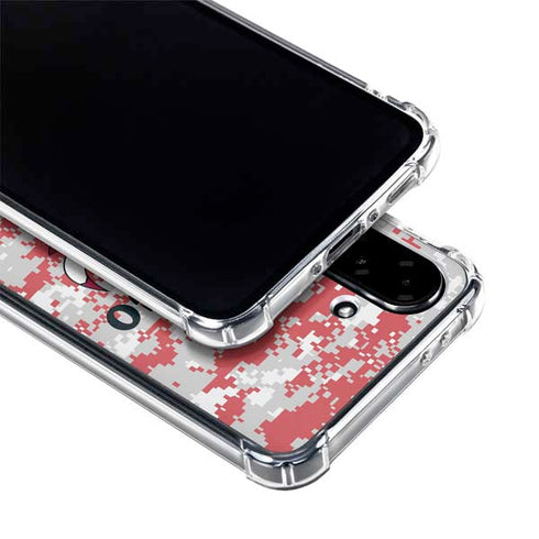 NBA Chicago Bulls Digi Camo Galaxy A36 5G Clear Case