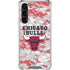 NBA Chicago Bulls Digi Camo Galaxy S24 FE Clear Case