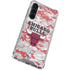 NBA Chicago Bulls Digi Camo Galaxy S24 FE Clear Case