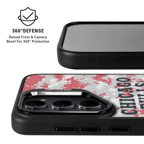 NBA Chicago Bulls Digi Camo Galaxy S26 Plus Kickstand Case