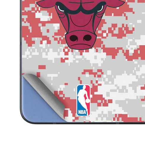 NBA Chicago Bulls Digi Camo Galaxy Z Fold5 5G Skin