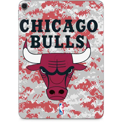 NBA Chicago Bulls Digi Camo Apple iPad Pro Skin