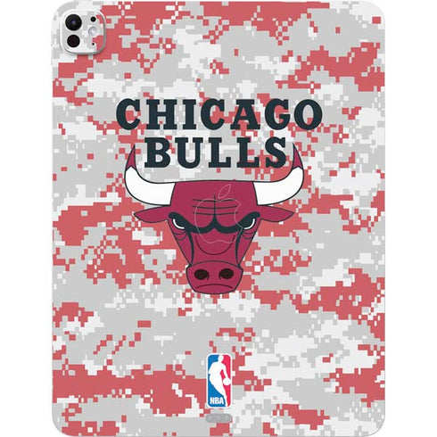 NBA Chicago Bulls Digi Camo iPad Pro 13in M4 (2024) Skin