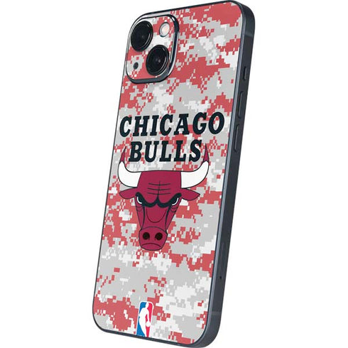 NBA Chicago Bulls Digi Camo iPhone Skins