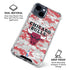 NBA Chicago Bulls Digi Camo iPhone 15 Clear Case
