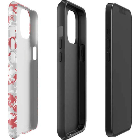 NBA Chicago Bulls Digi Camo iPhone 15 Impact Case