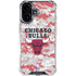 NBA Chicago Bulls Digi Camo iPhone 16 Plus Clear Case