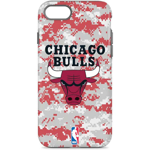 NBA Chicago Bulls Digi Camo iPhone Cases