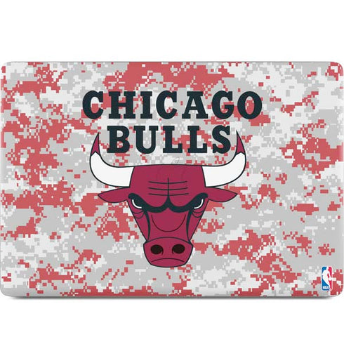 NBA Chicago Bulls Digi Camo MacBook Skins