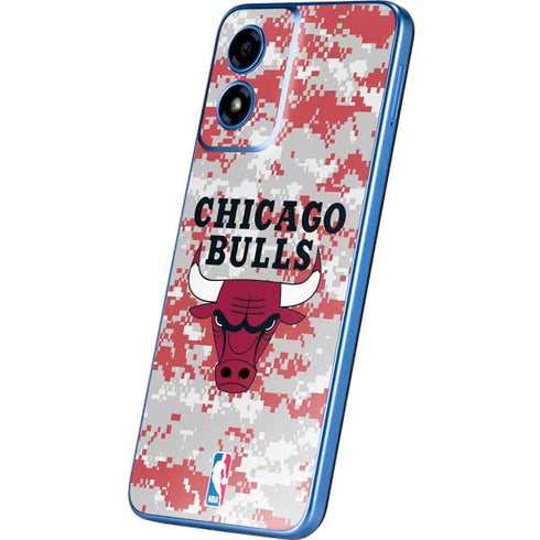 NBA Chicago Bulls Digi Camo Moto G Play 4G (2024) Skin