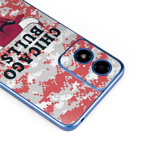 NBA Chicago Bulls Digi Camo Moto G Play 4G (2024) Skin