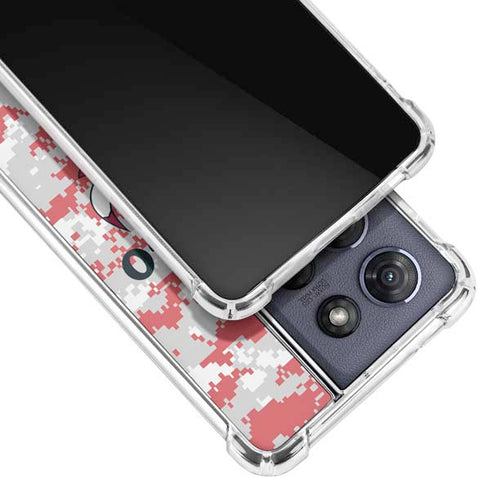 NBA Chicago Bulls Digi Camo Moto G Stylus 5G (2025) Clear Case