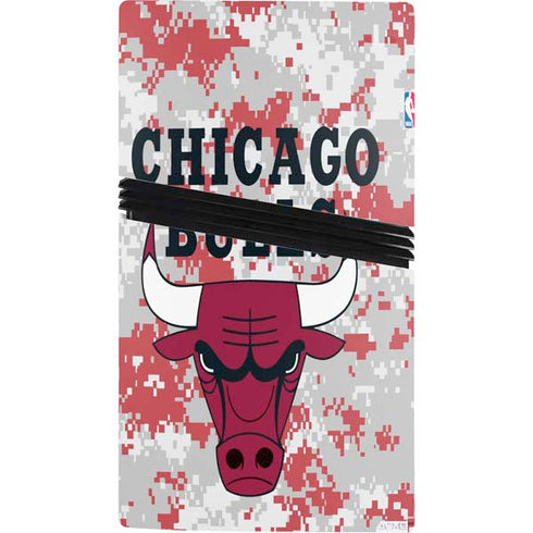 NBA Chicago Bulls Digi Camo PS5 Pro Console Skin
