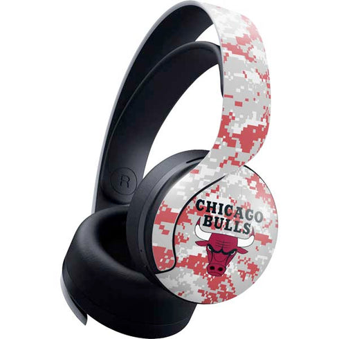 NBA Chicago Bulls Digi Camo PlayStation PS5 Skins