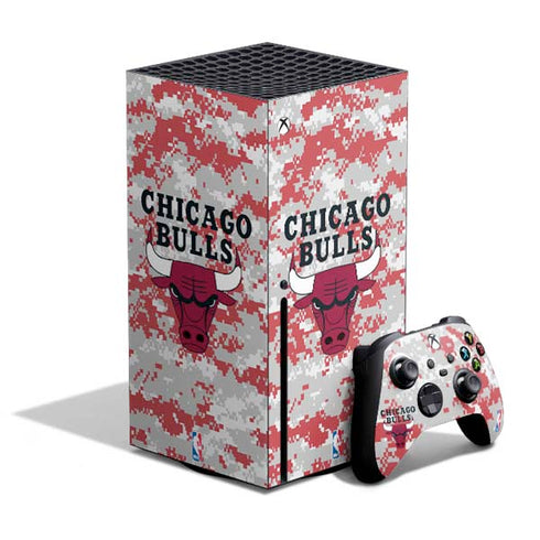 NBA Chicago Bulls Digi Camo Xbox Series X Skins