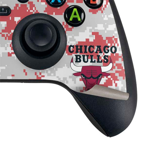 NBA Chicago Bulls Digi Camo XBox Series X Digital Edition Bundle Skin