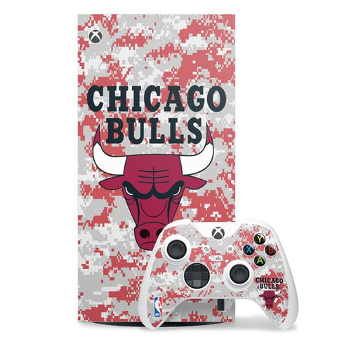 NBA Chicago Bulls Digi Camo Xbox Series X Skins